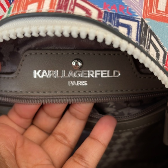 Karl Lagerfeld multi color backpack - Picture 10 of 15
